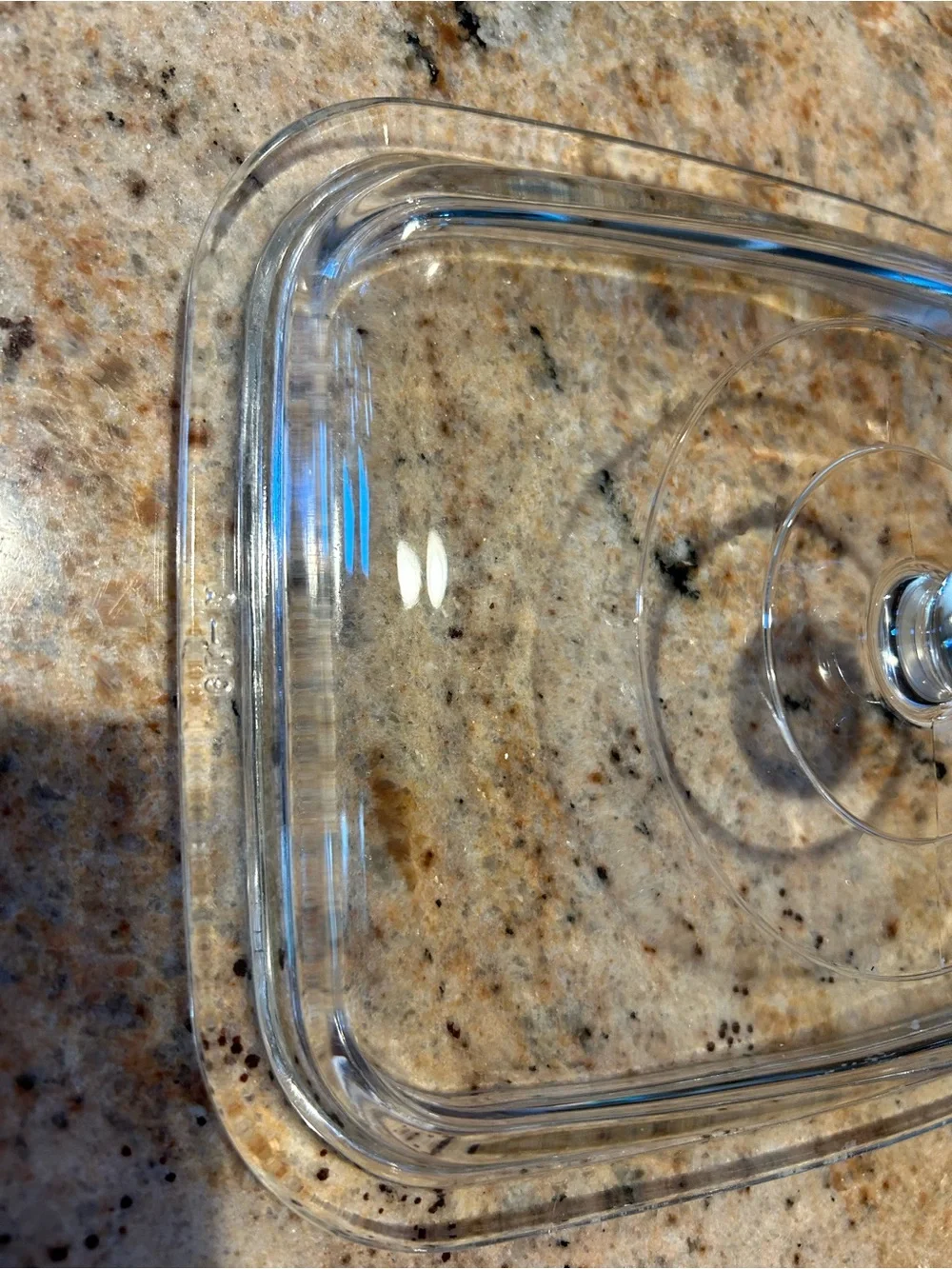 Pyrex Clear Glass Lid A-19 (Fits Corning 1.5 Qt “Wheat” Oblong Dish W-4-B)